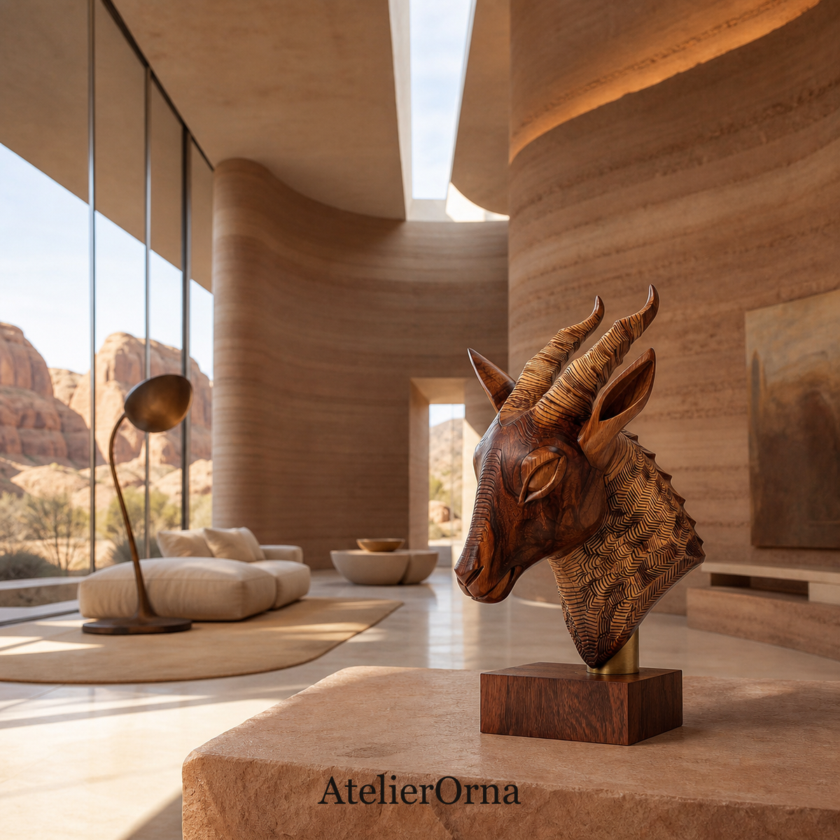 Antelope Textured Bust