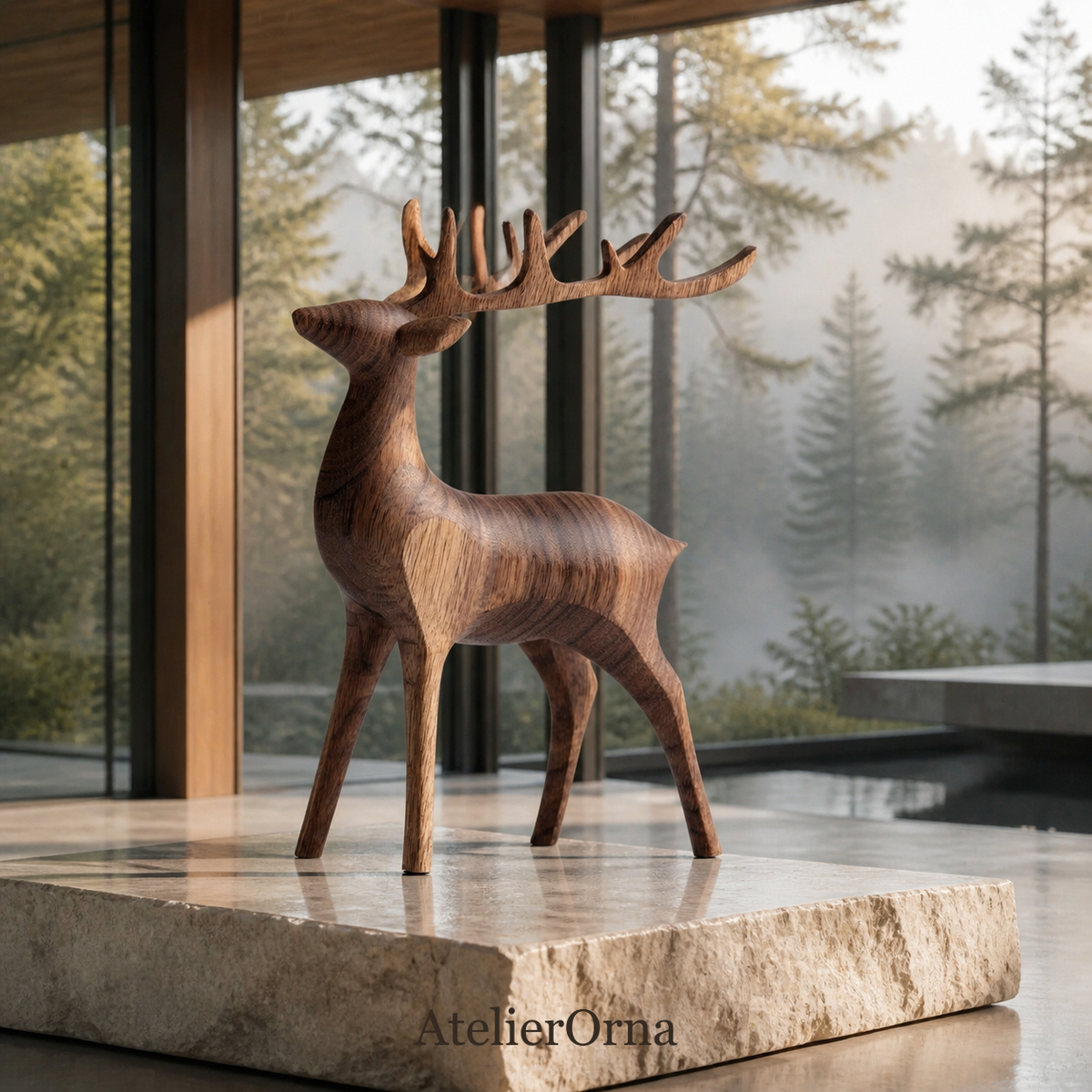 Cervus | Wood Sculpture