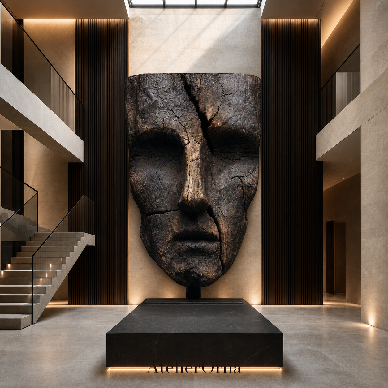 Fractured Memory | Wood Sculpture