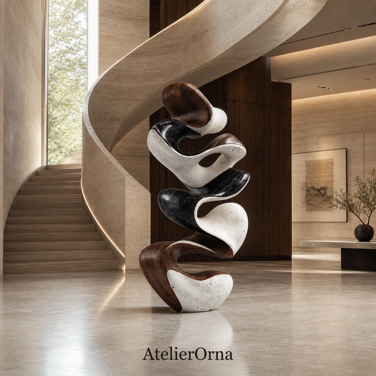 Twist Weave | Wood Sculpture