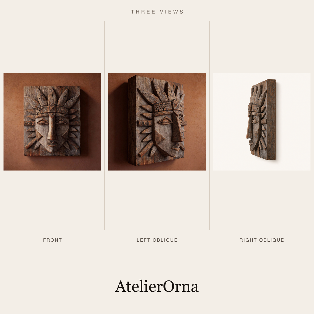 Tonatiuh‘s Gaze | Wall Sculpture