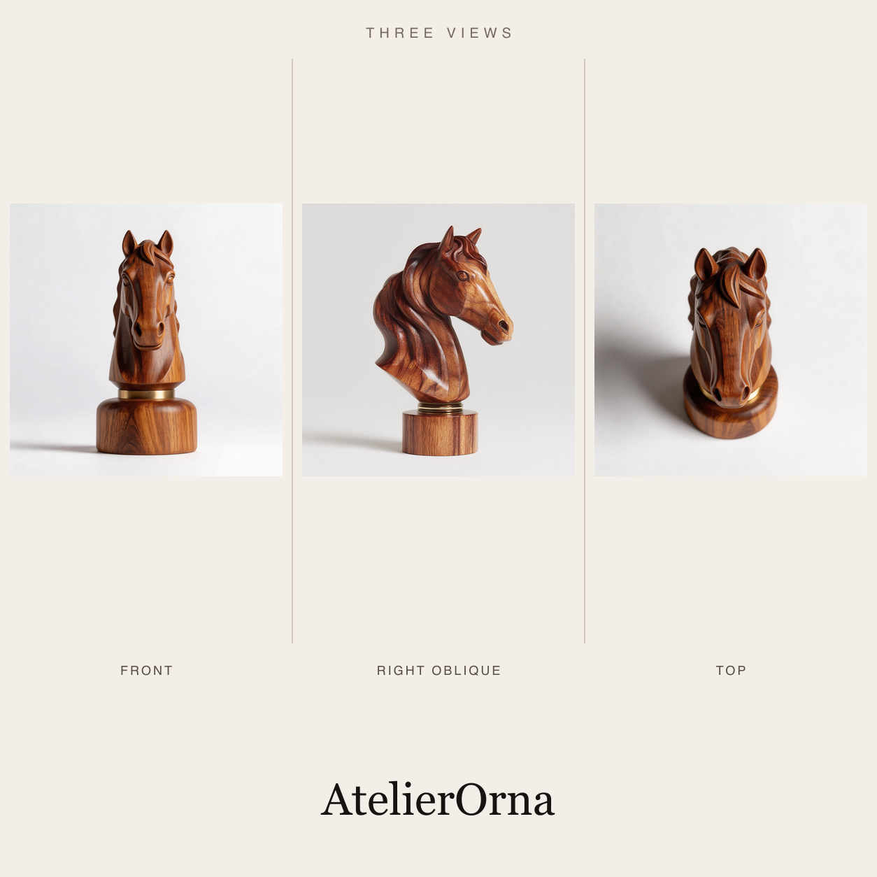 Equestrian Grace Sculpture