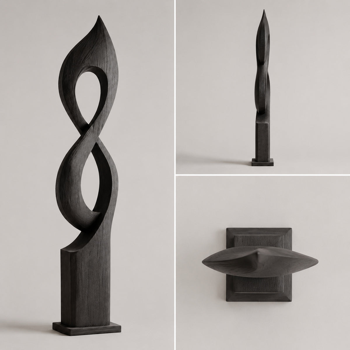Large Wood Sculpture | Ascent Vessel