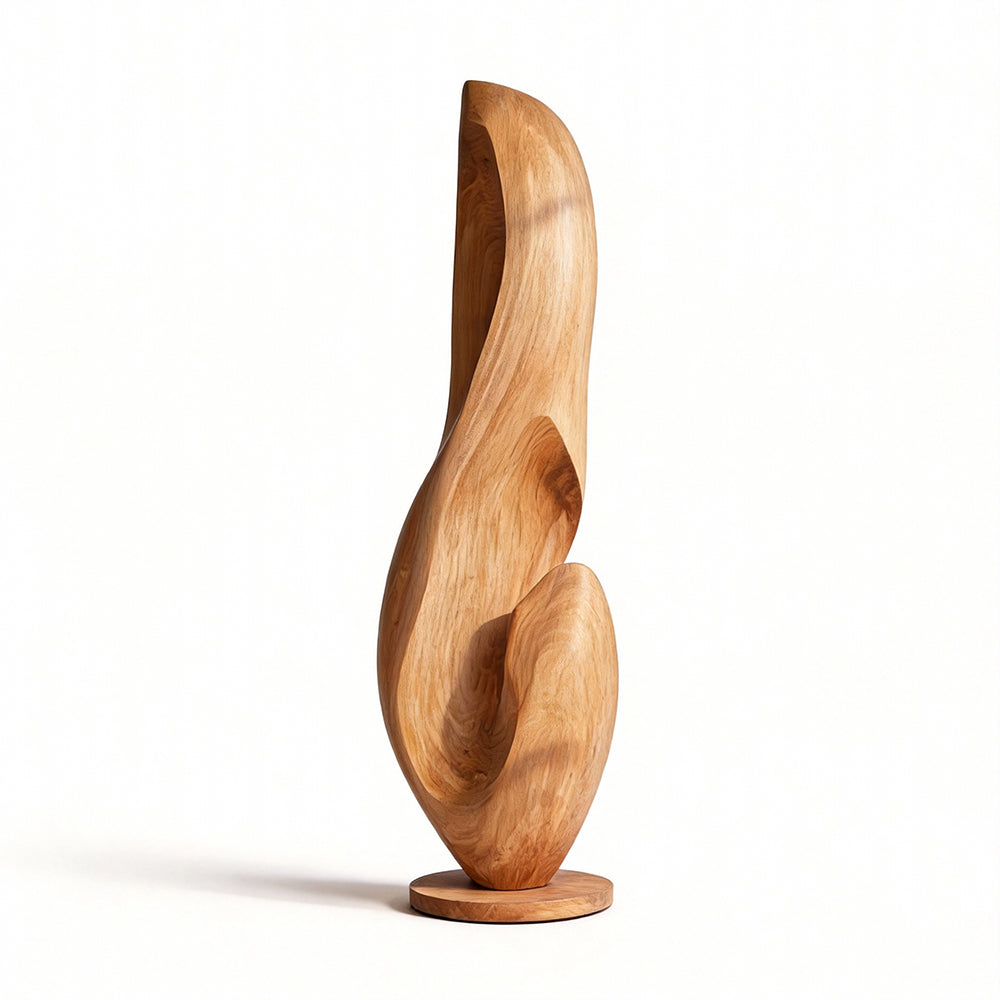 Ethereal Embrace  | Wood Sculpture