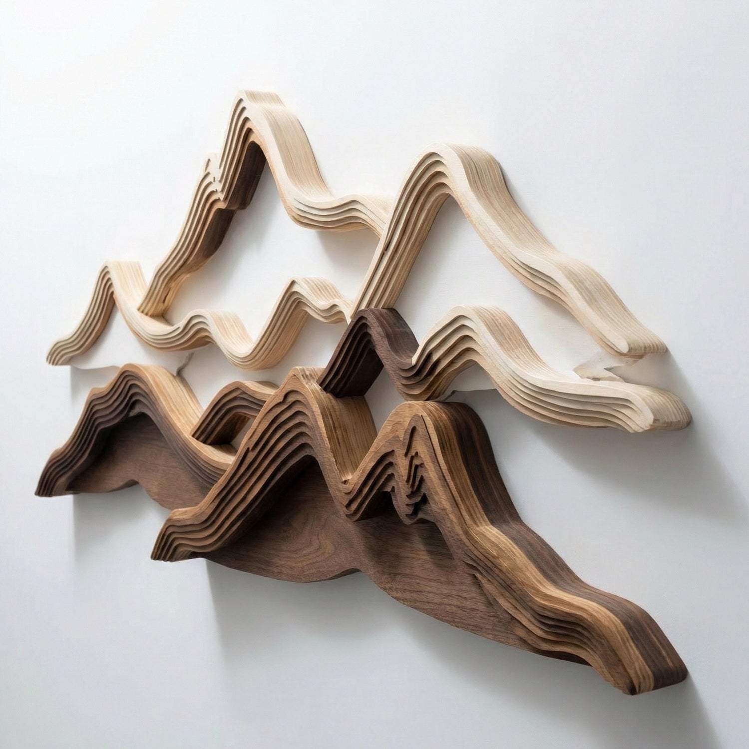 Ripple Peaks £ü Wall Sculpture