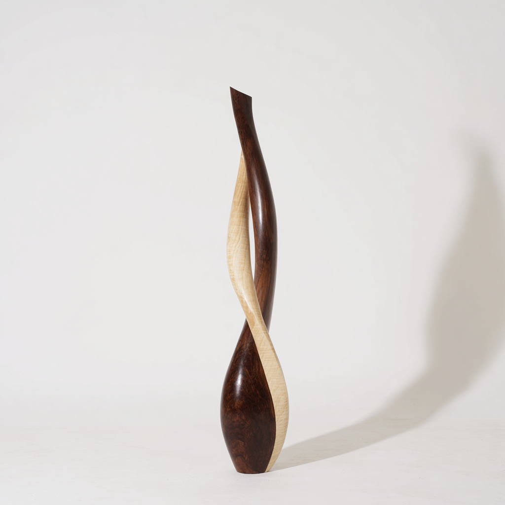 Dual Harmony    | Large Wood Sculpture