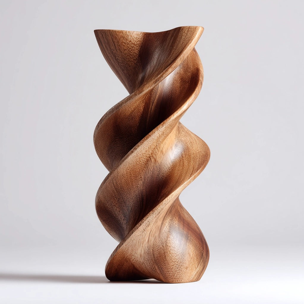 Spiral Vortex | Wood Sculpture