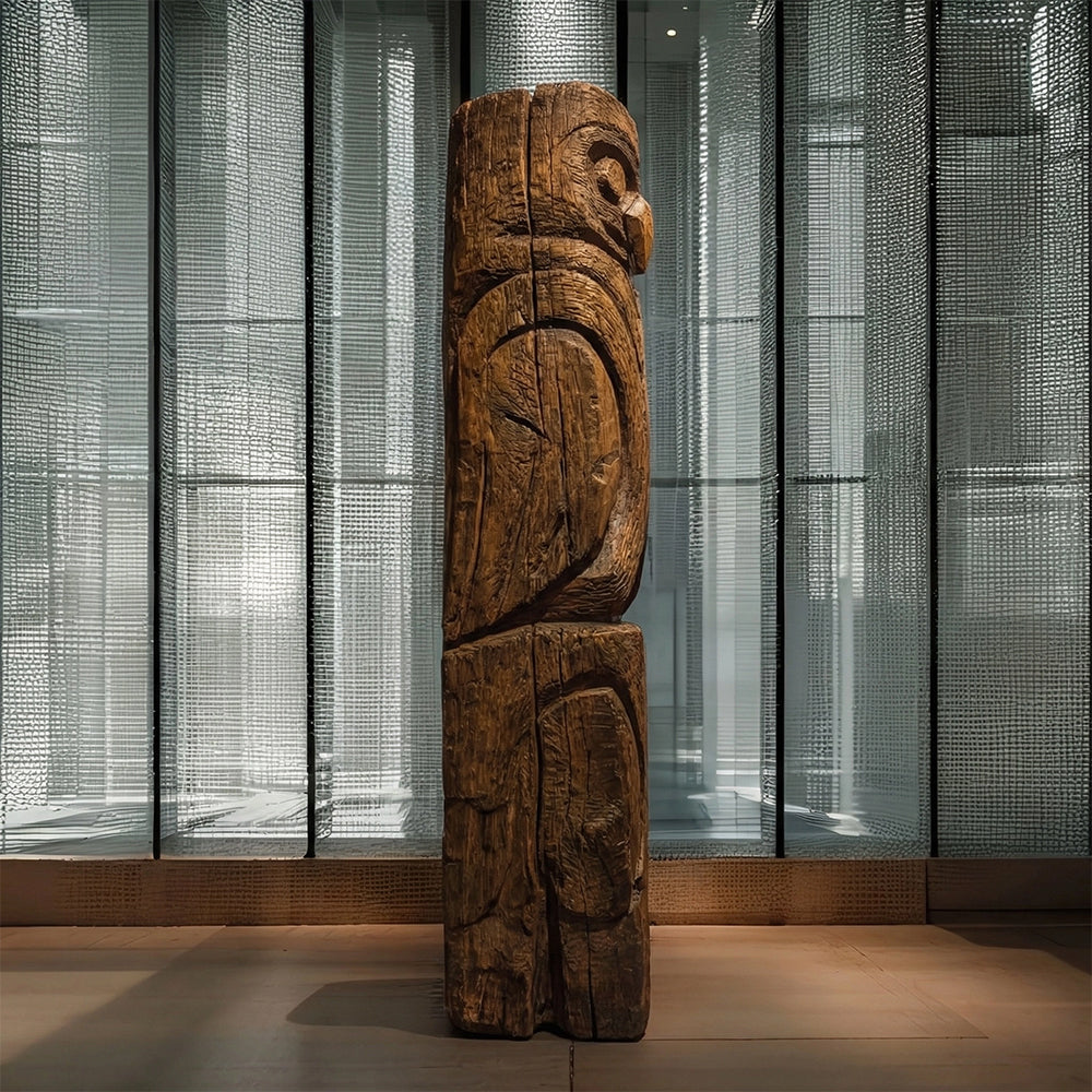 Totem of the Tides  | Wood Sculpture