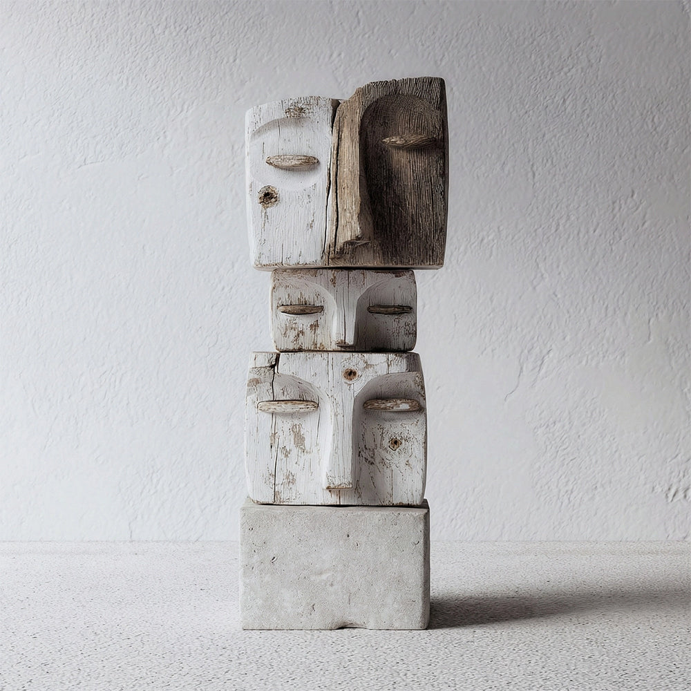Duality of Being  £ü Wood Sculpture