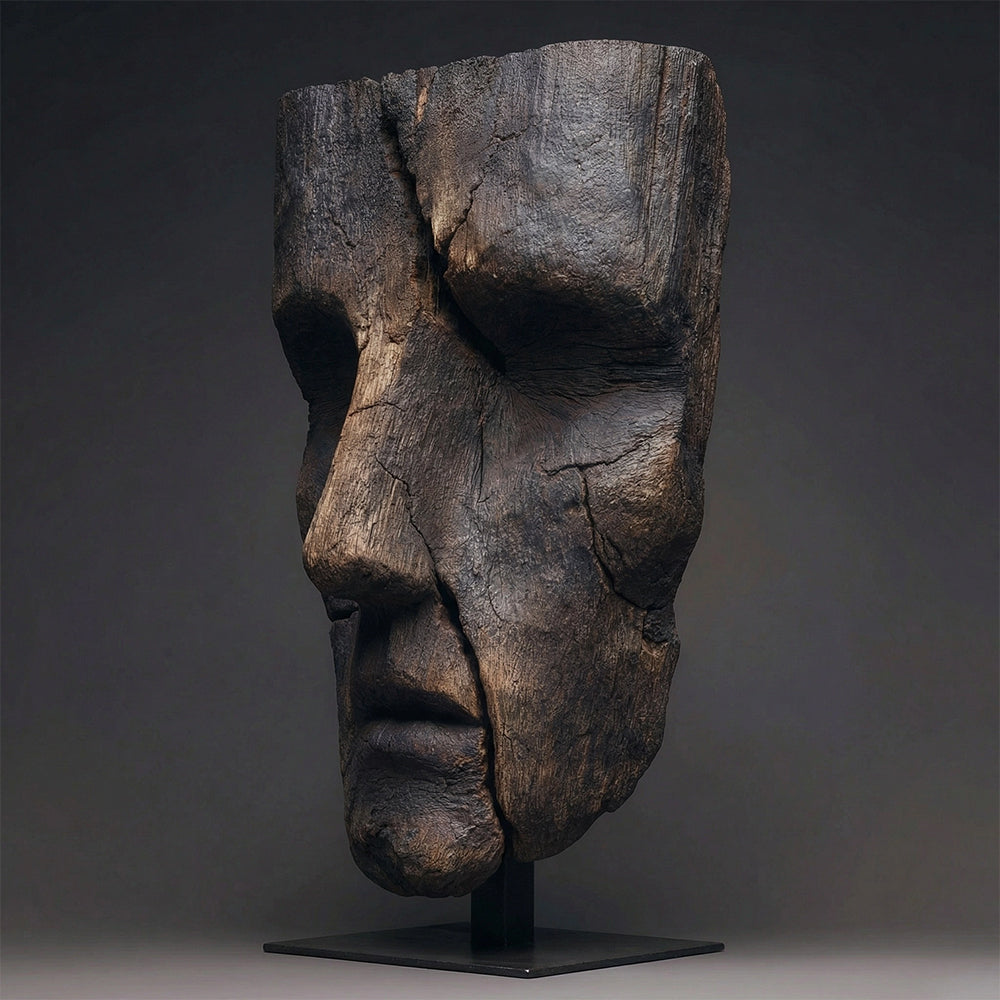 Fractured Memory   | Wood Sculpture