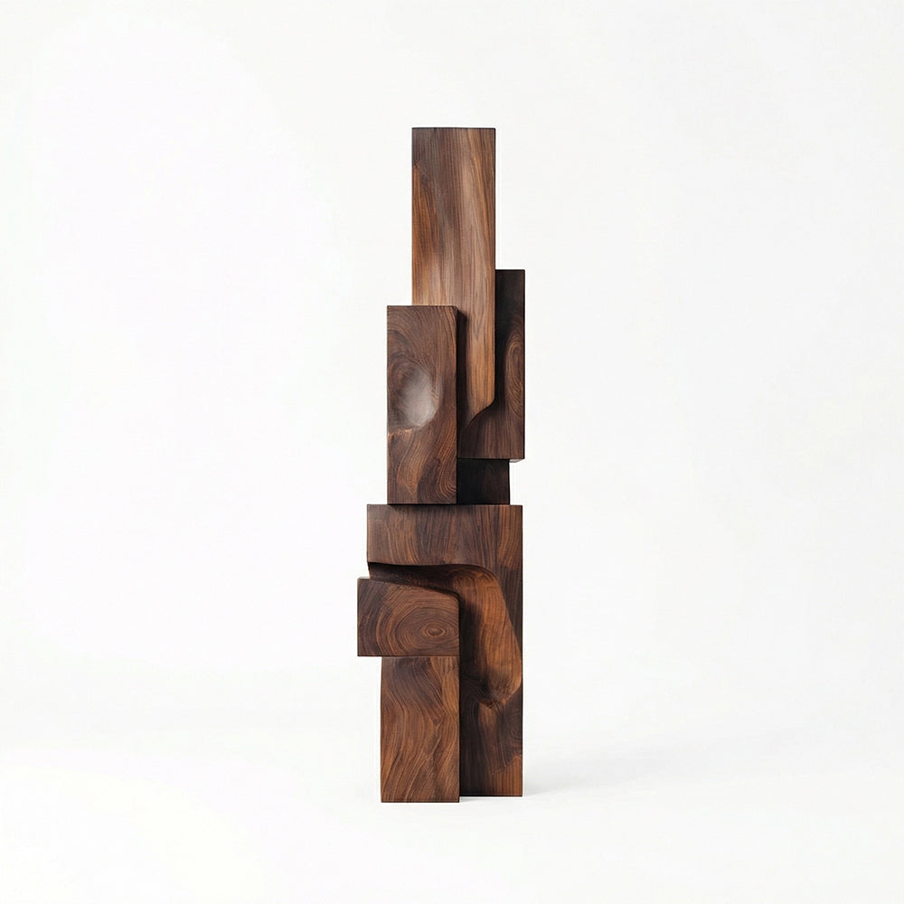 Dialogue of Volumes    | Wood Sculpture