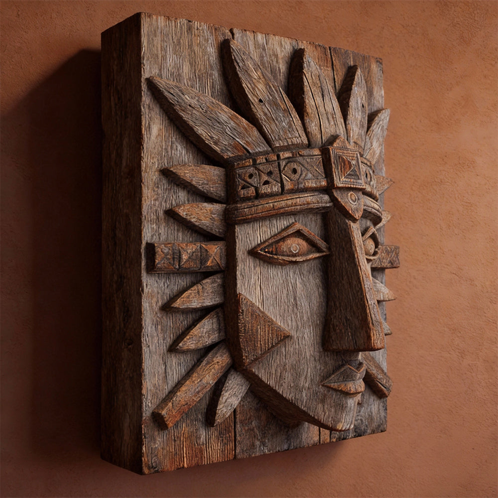 Tonatiuh?¡¥s Gaze | Wall Sculpture
