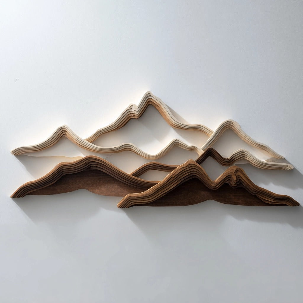 Ripple Peaks £ü Wall Sculpture