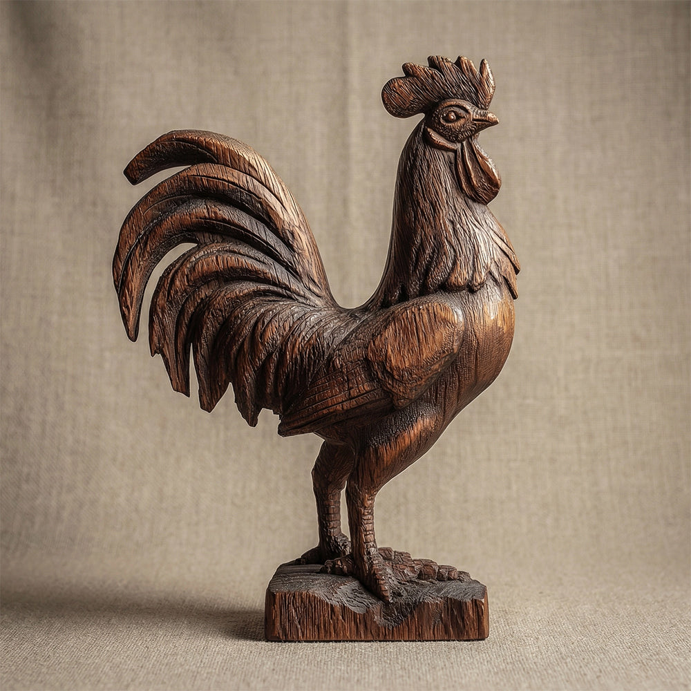 Dawn Caller | Wood Sculpture