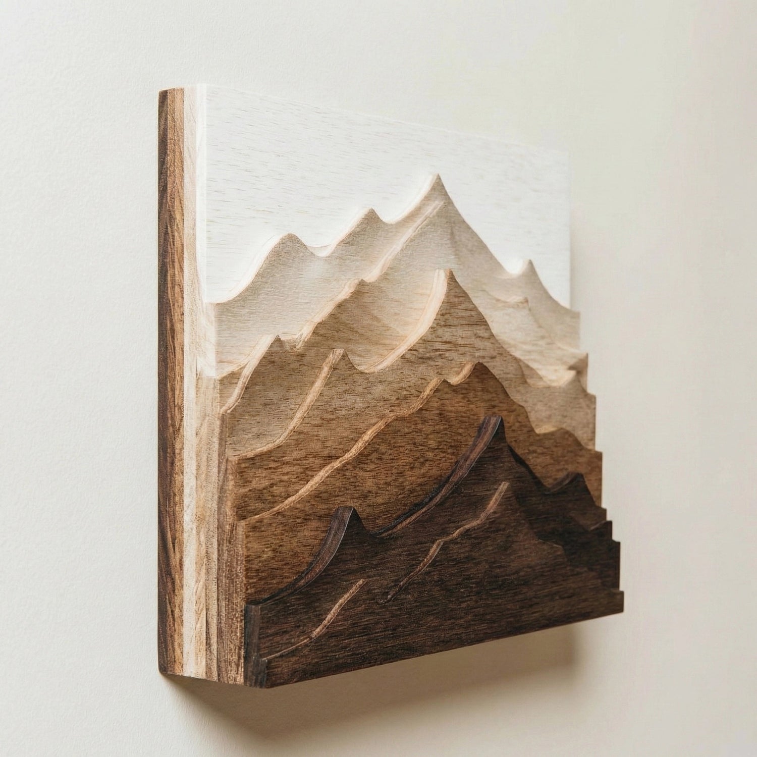 Layered Peaks £ü Wall Sculpture