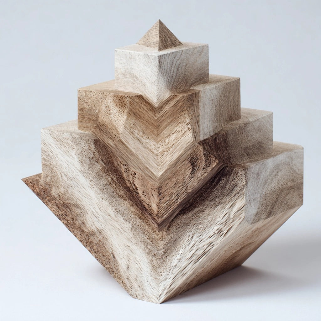 Ziggurat | Wood Sculpture