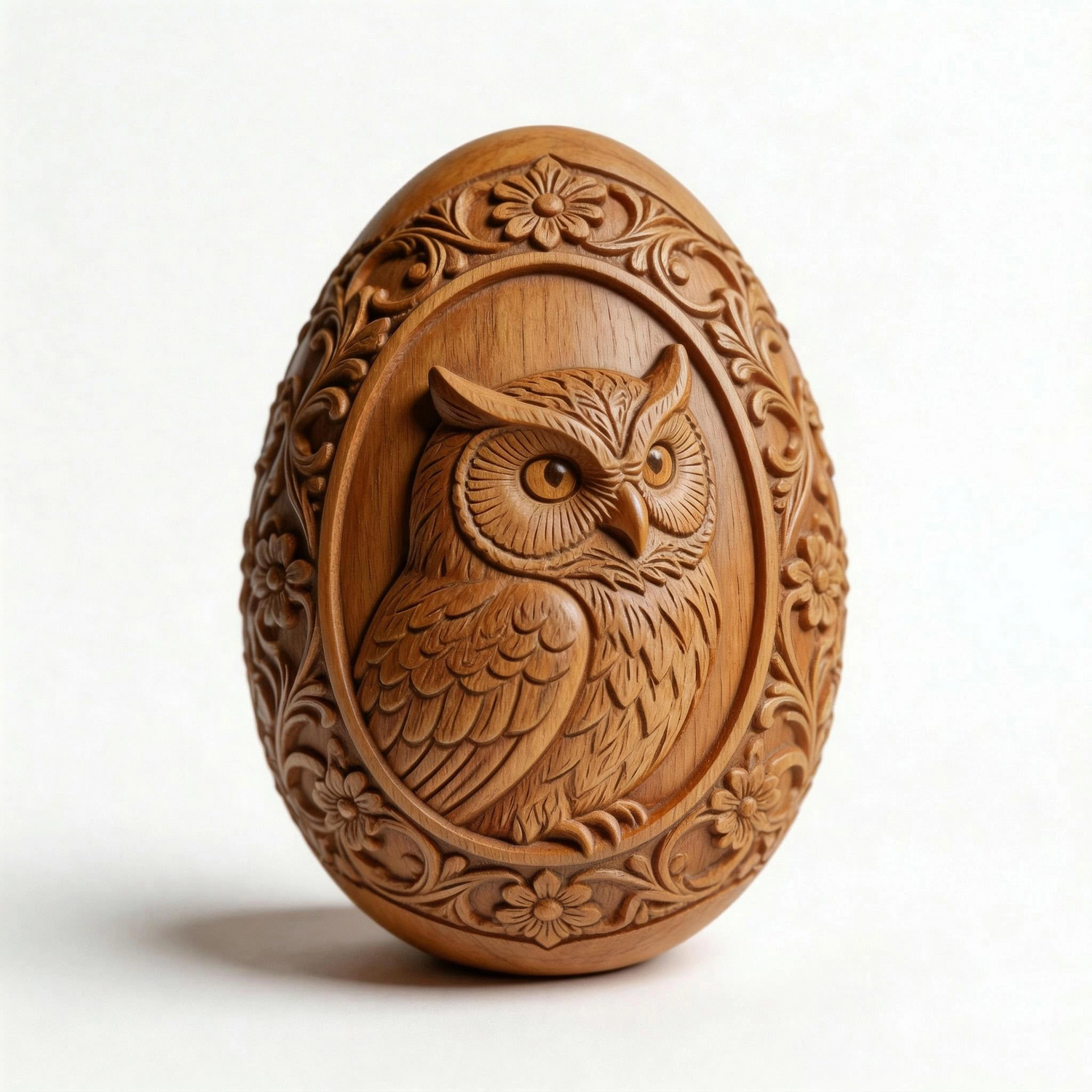Nocturne Owl  | Wood Sculpture
