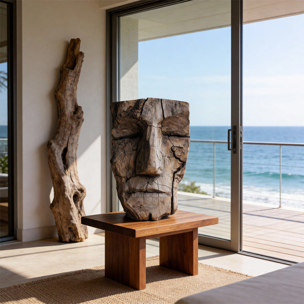 Moai of the Driftwood    | Wood Sculpture