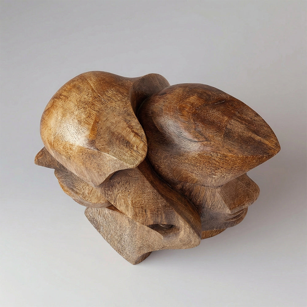 Intertwine Visage | Wood Sculpture