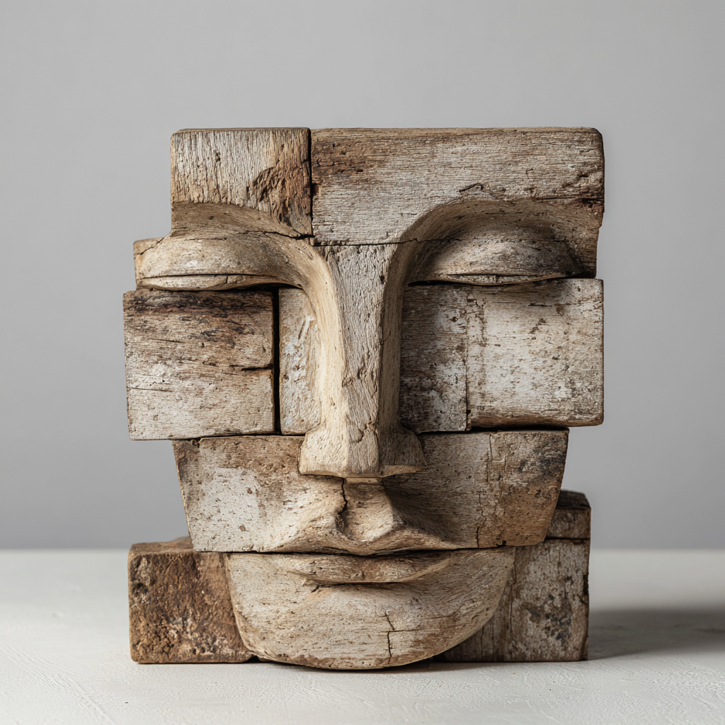 Timber Silence of the Buddha  ｜ Wood Sculpture