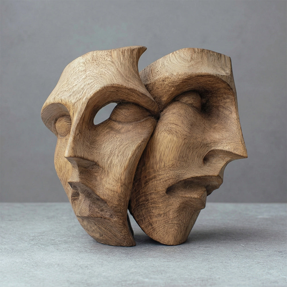 Echo of Heart | Wood Sculpture
