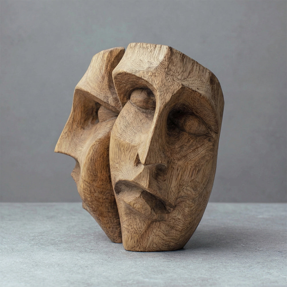 Echo of Heart | Wood Sculpture
