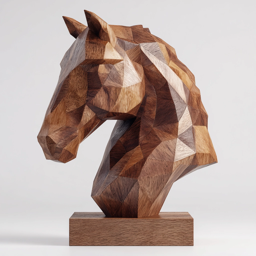 Mosaic Equine Sculpture