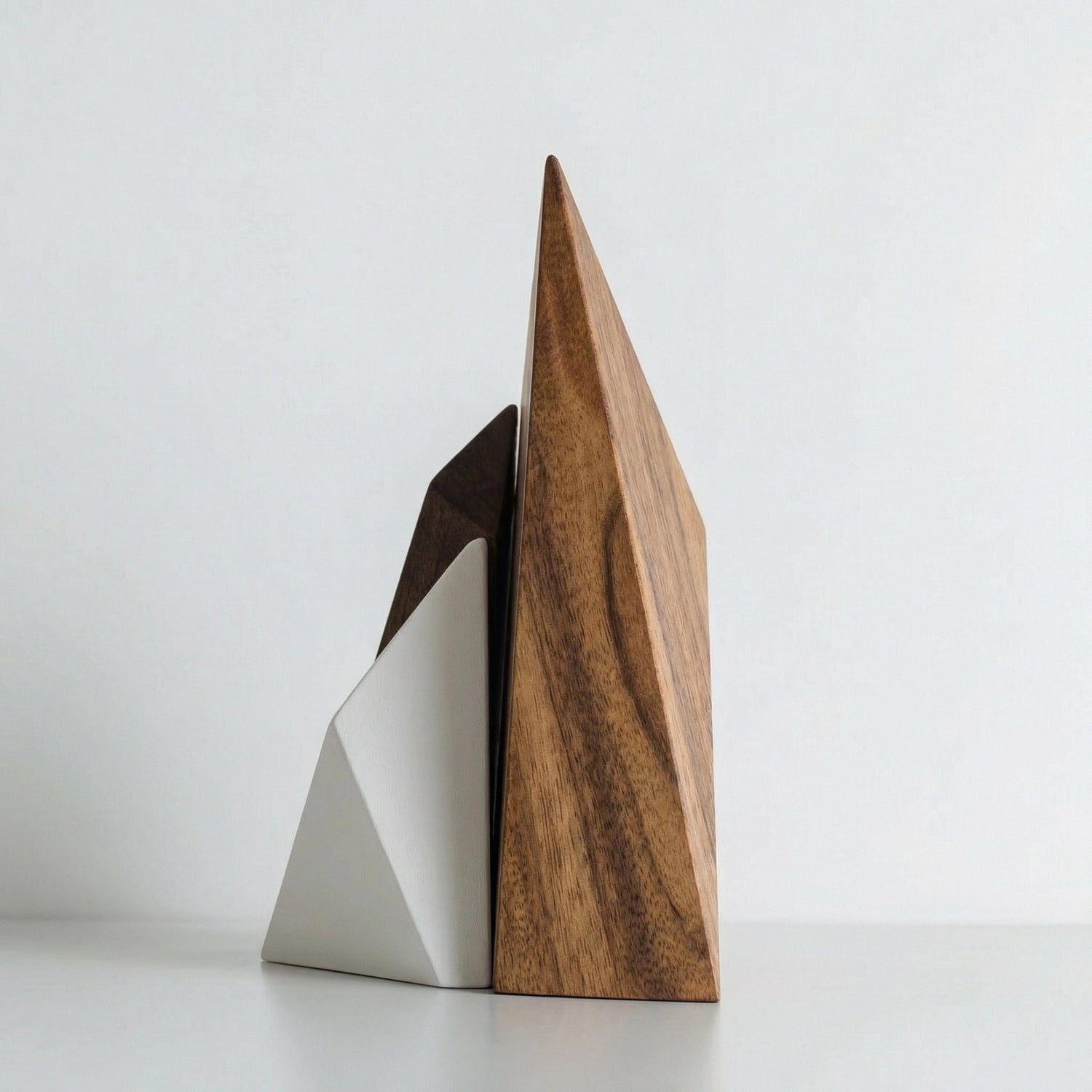 Pyramid Duo | Wood Sculpture