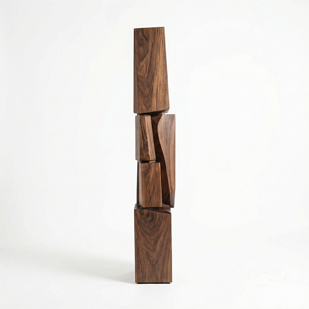 Monolith of Balance | Wood Sculpture