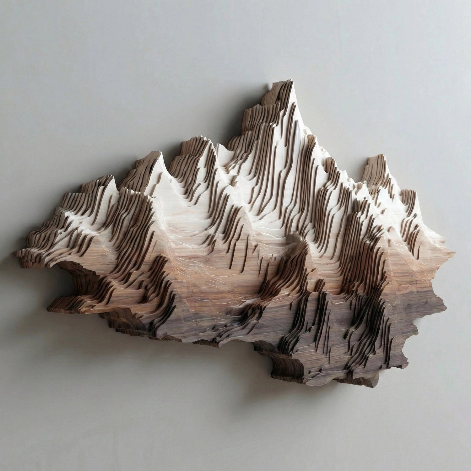 Himalayan Strata £ü Wall Sculpture