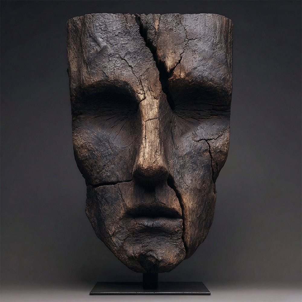 Fractured Memory   | Wood Sculpture
