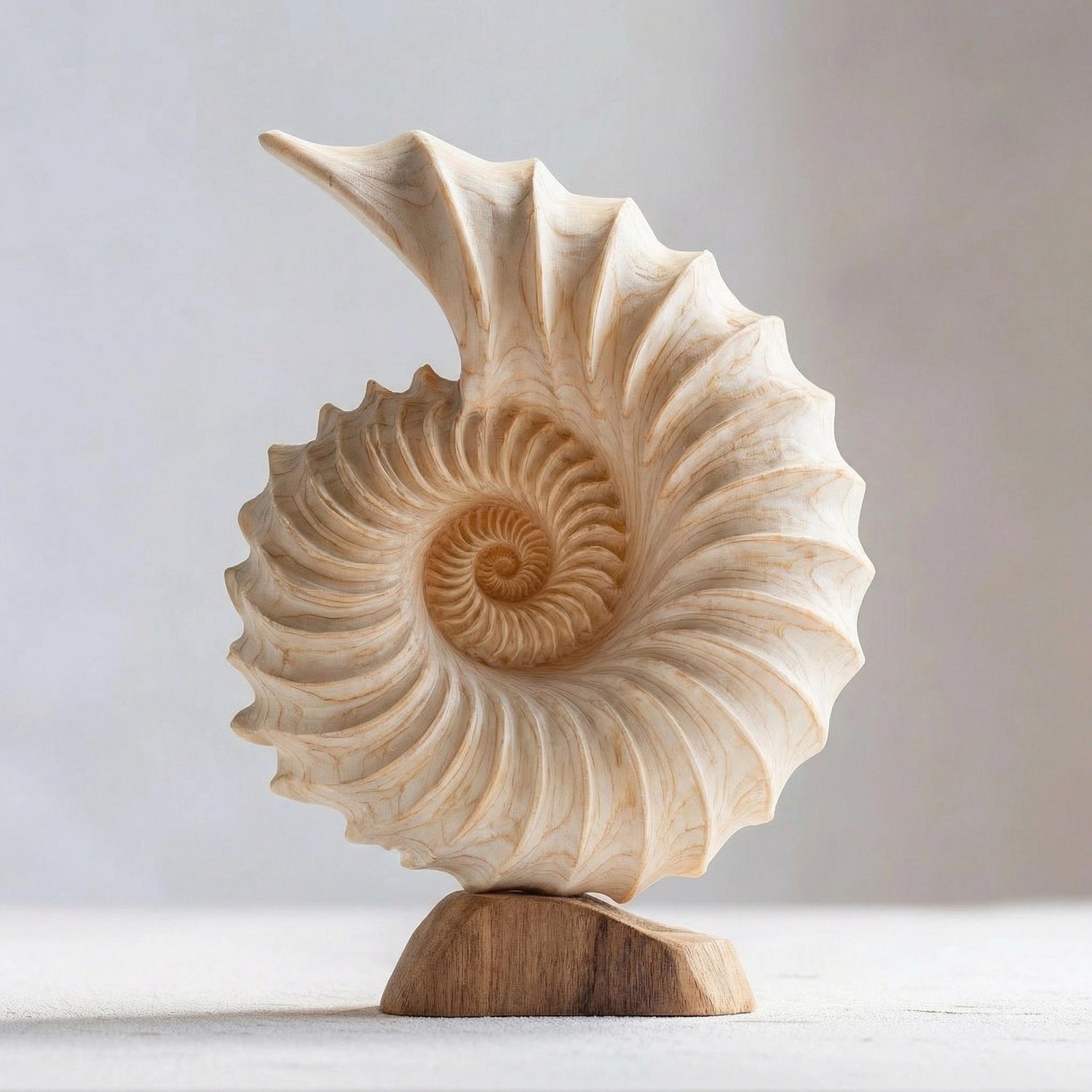 Nautilus | Wood Sculpture