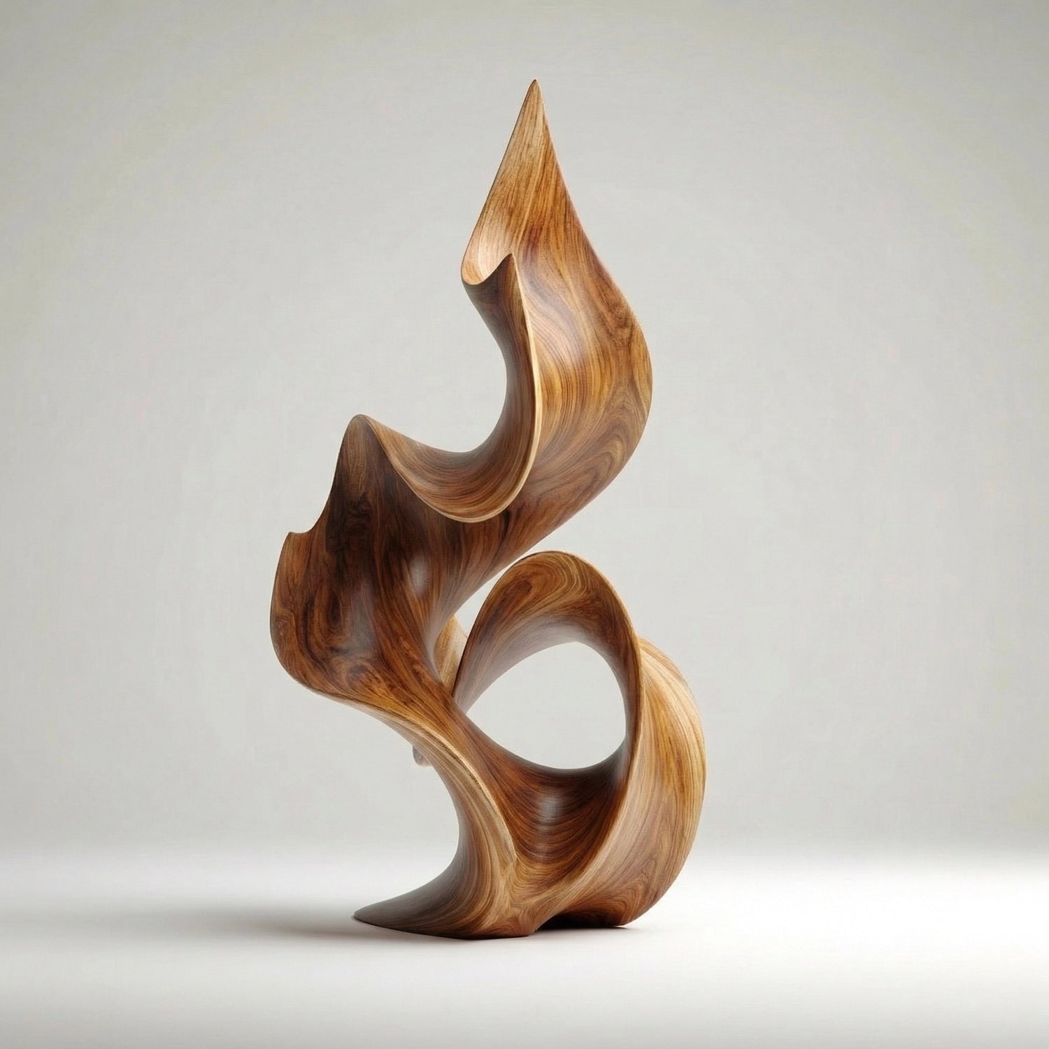 Blaze Swirl   | Wood Sculpture