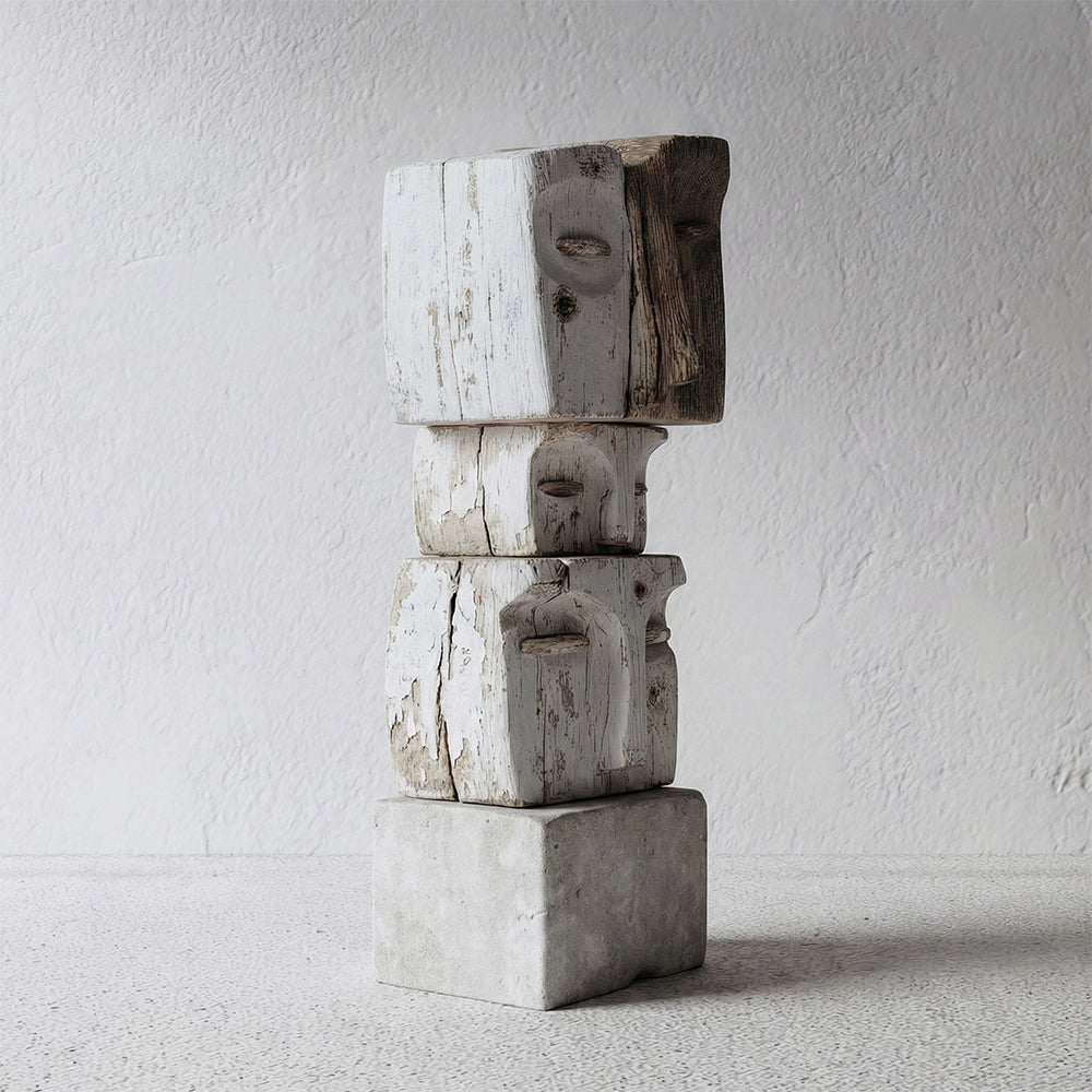 Duality of Being  £ü Wood Sculpture