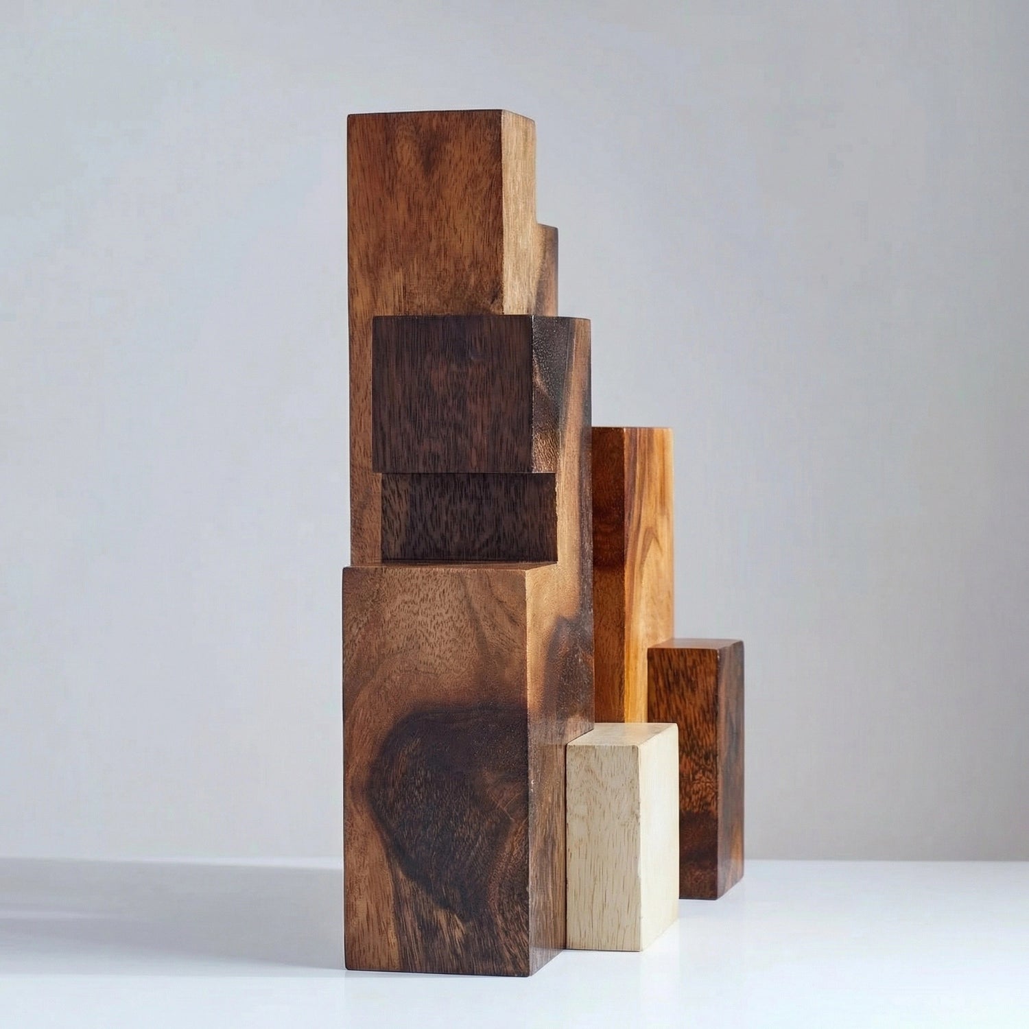 Structured Heights    | Wood Sculpture