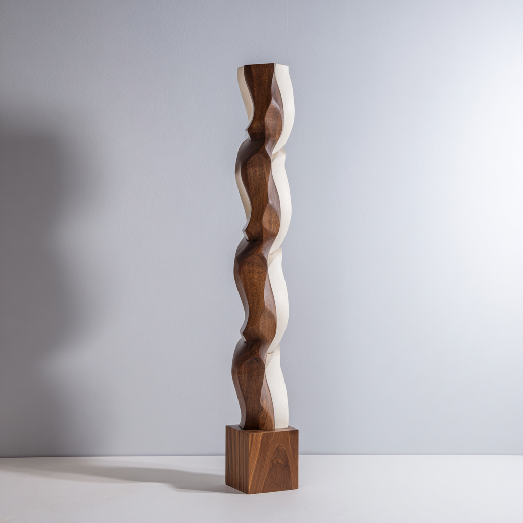 Wave Cadence    | Large Wood Sculpture