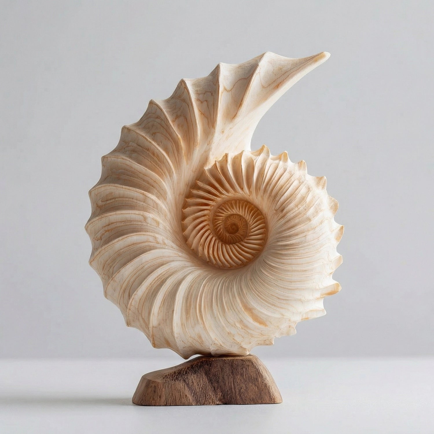 Nautilus | Wood Sculpture