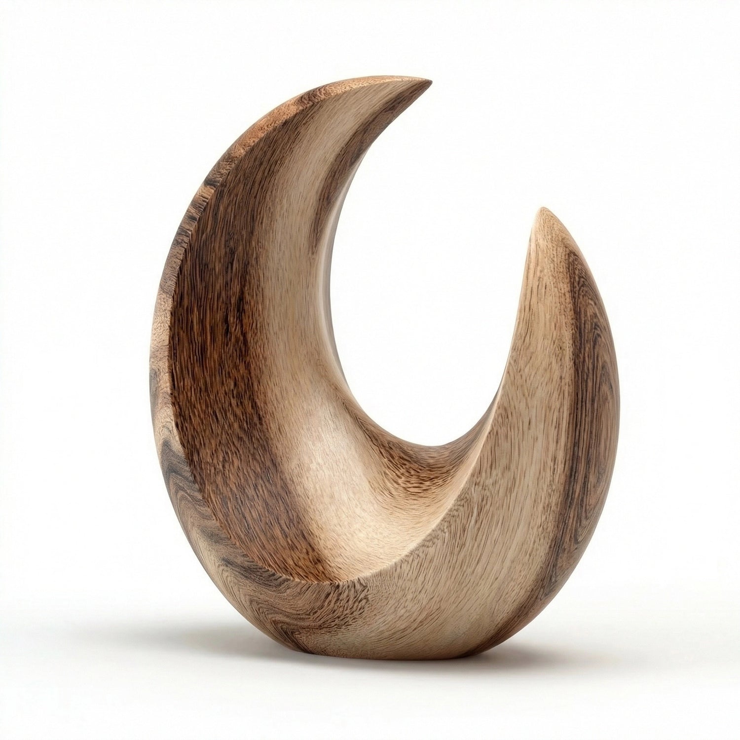 Lunar Crescent | Wood Sculpture