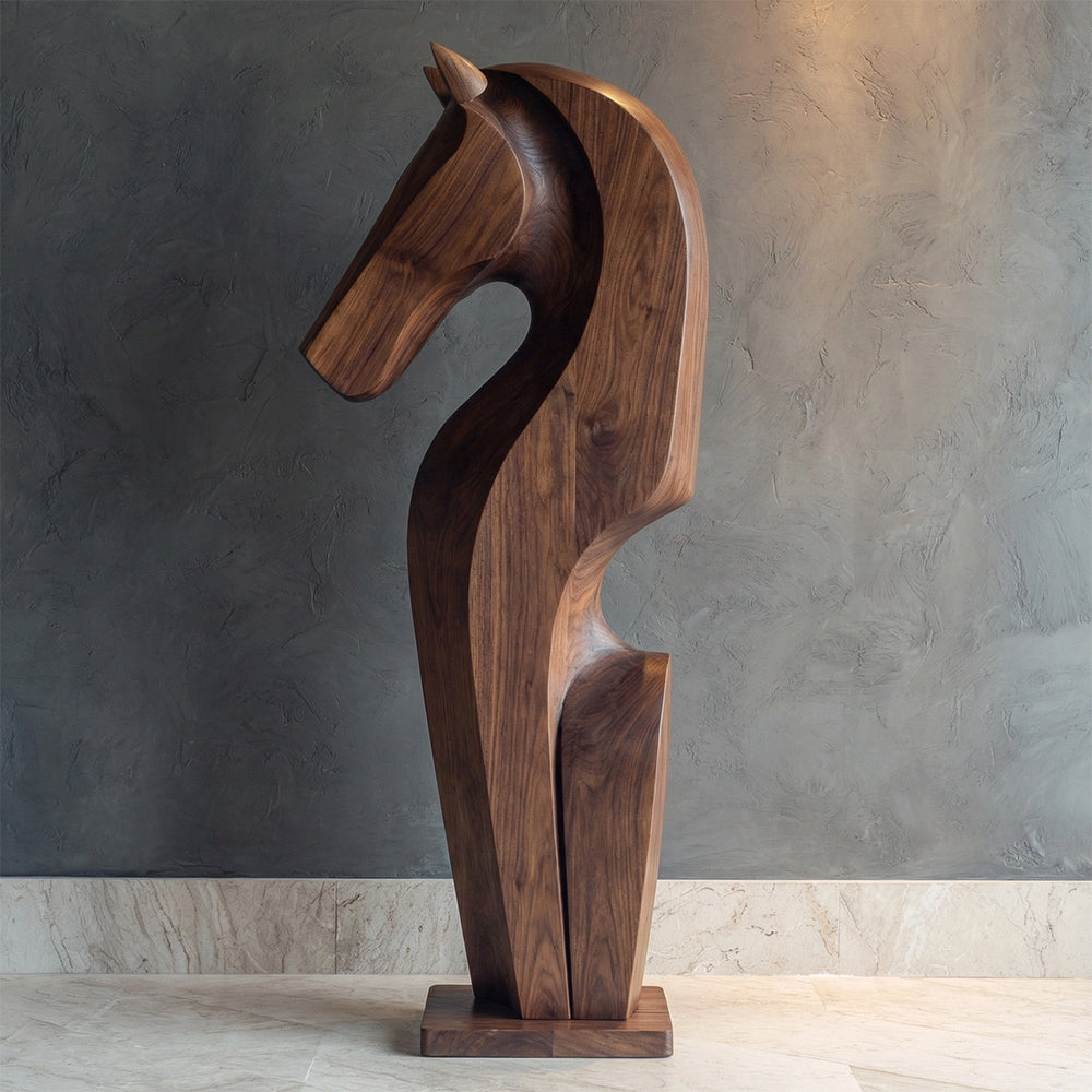 Equine Form | Wood Sculpture