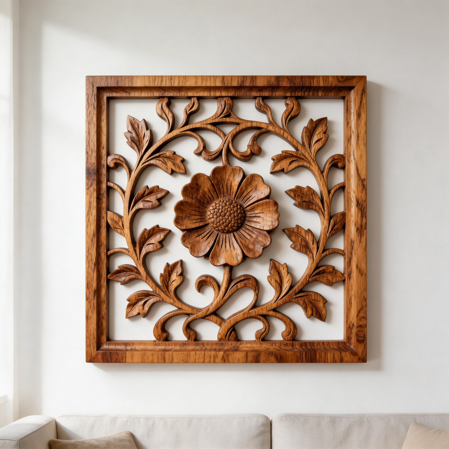 Floral Lattice | Wall Sculpture