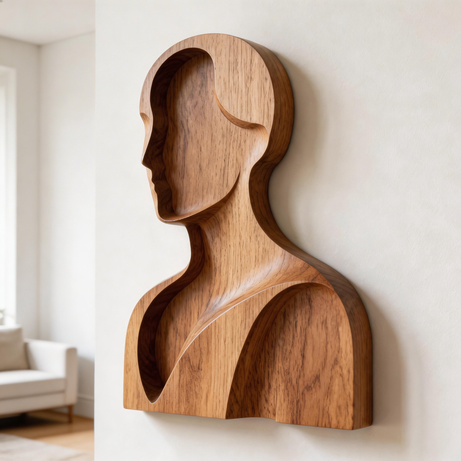 Silhouette Profile£ü Wall Sculpture
