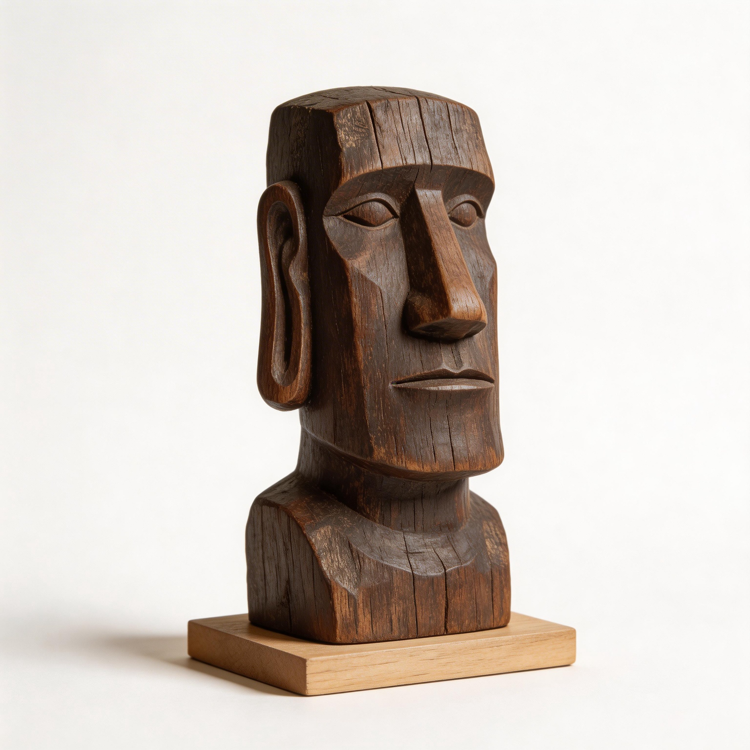 Moai  | Wood Sculpture