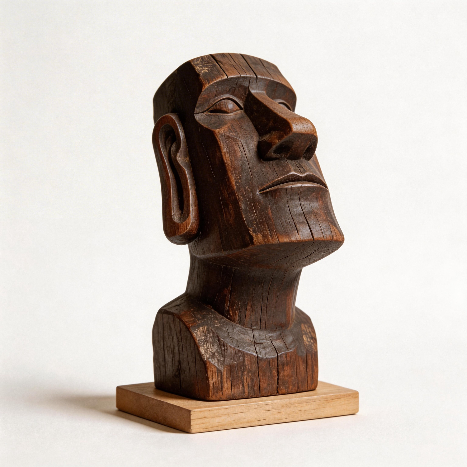 Moai Legacy | Wood Sculpture