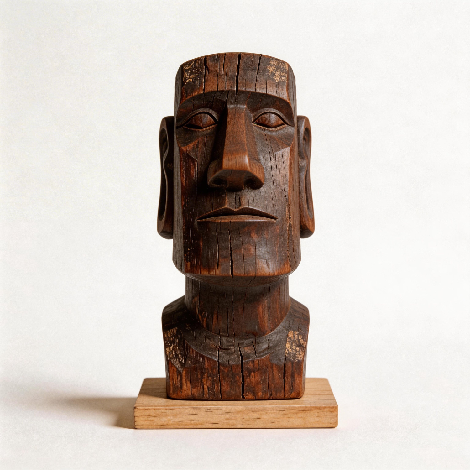 Moai Legacy | Wood Sculpture
