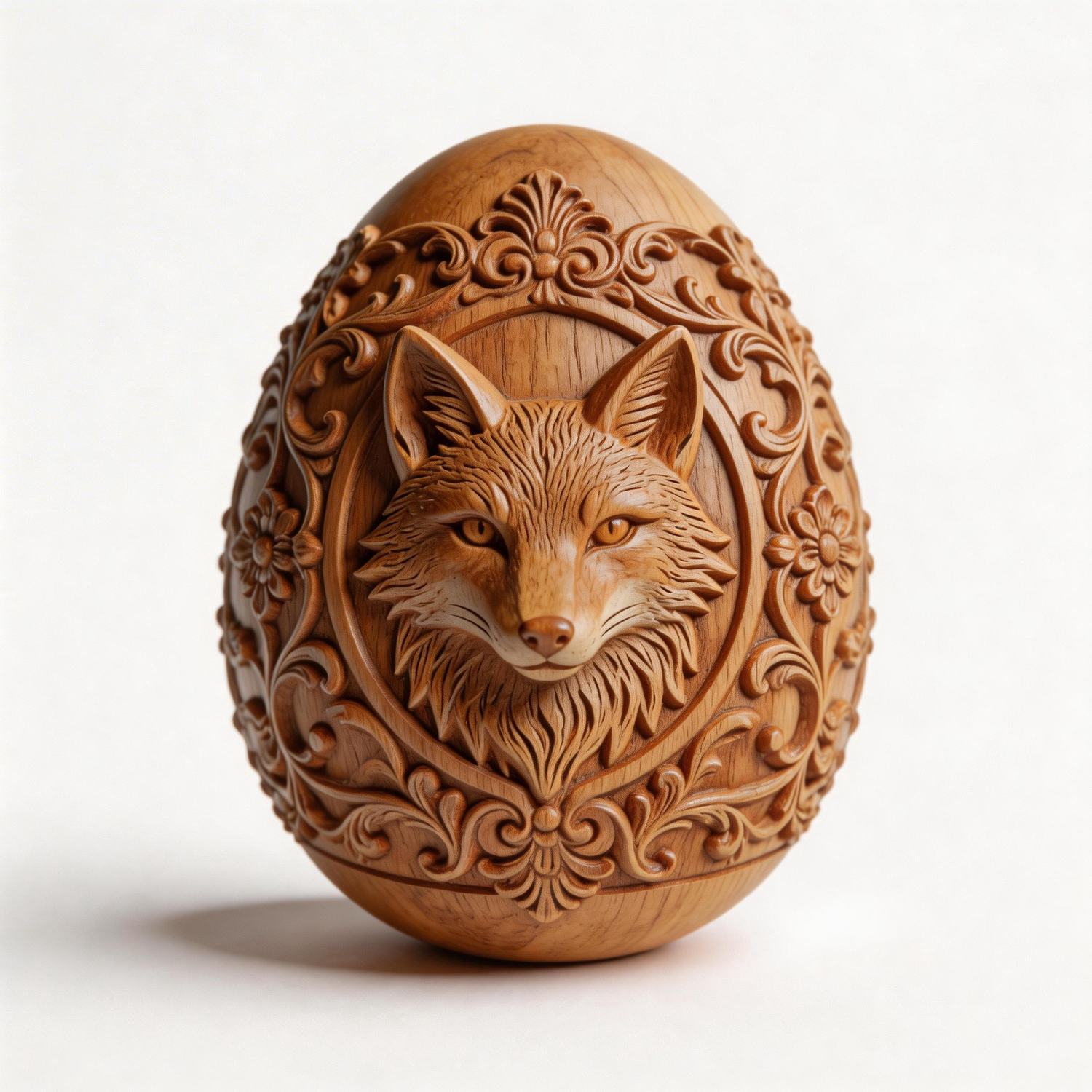 Vulpine Grace  | Wood Sculpture