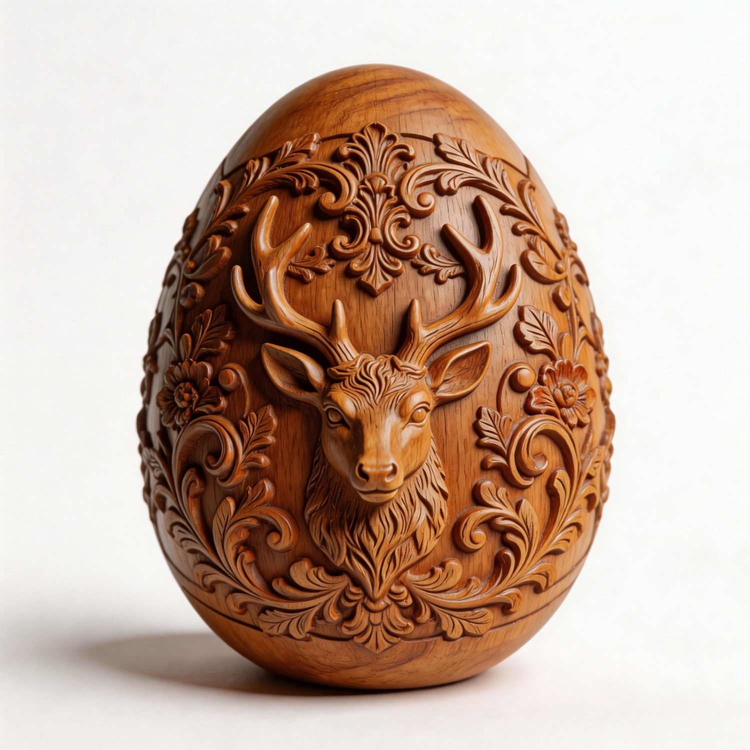 Cervus¡¯s Verdant Egg  | Wood Sculpture
