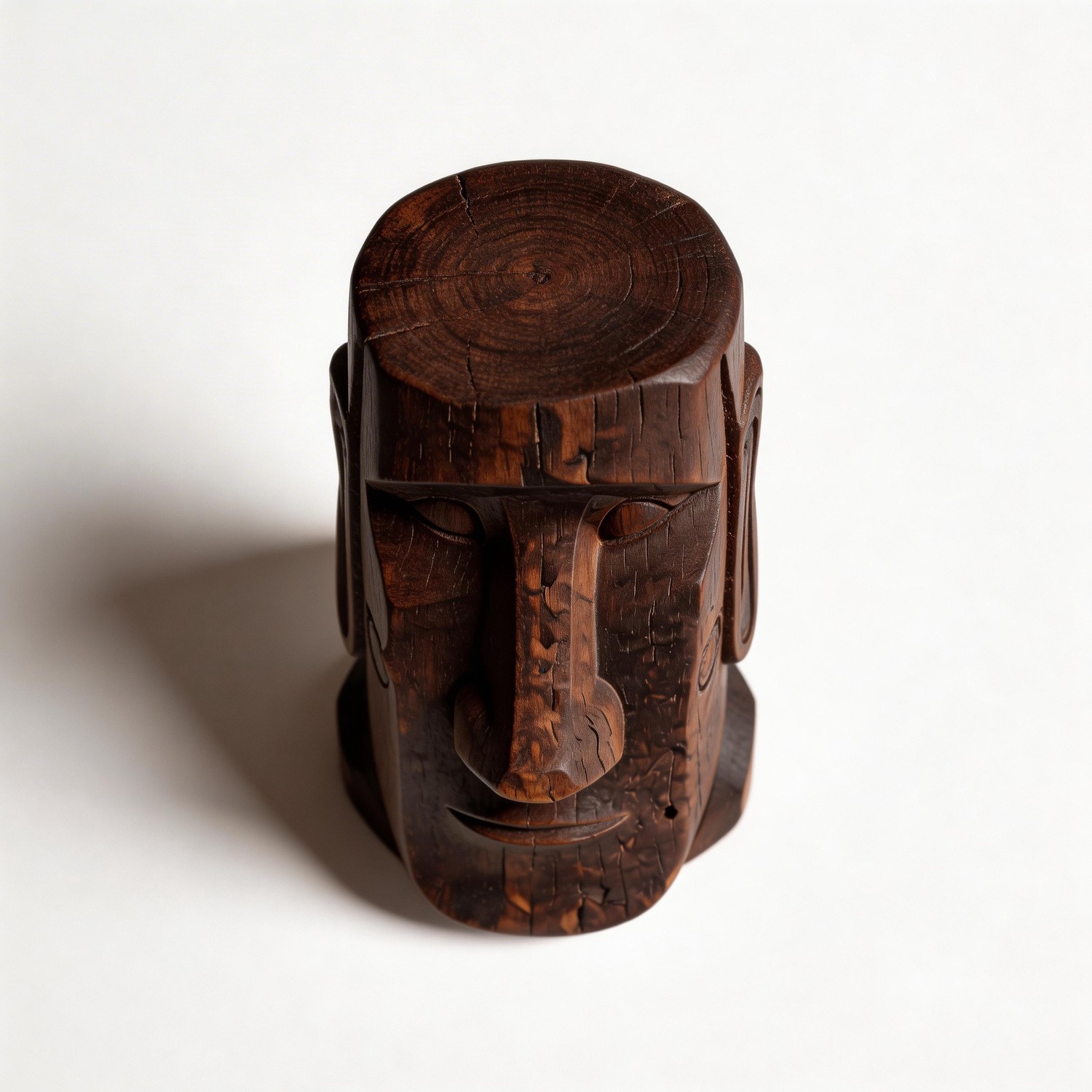 Moai Echo | Wood Sculpture