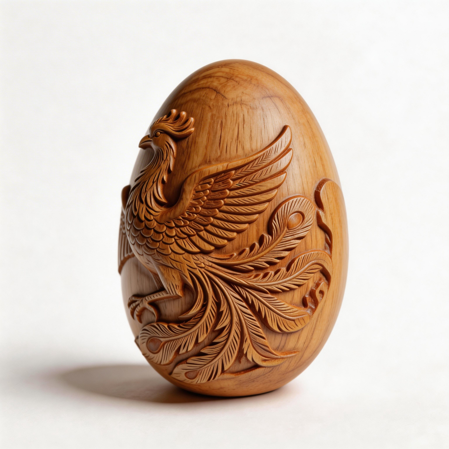 Phoenix Ascent | Wood Sculpture