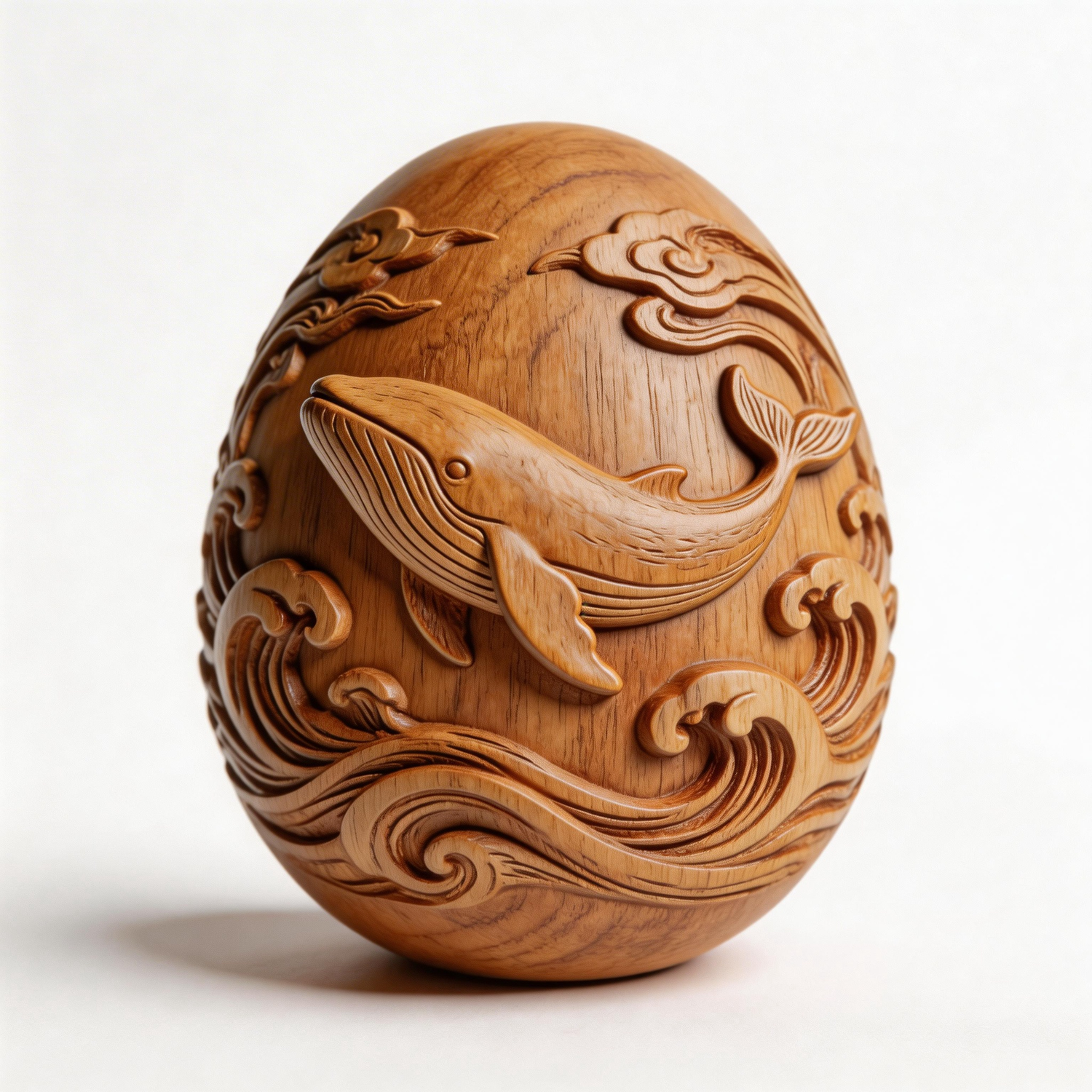 Ocean's Whisper | Wood Sculpture