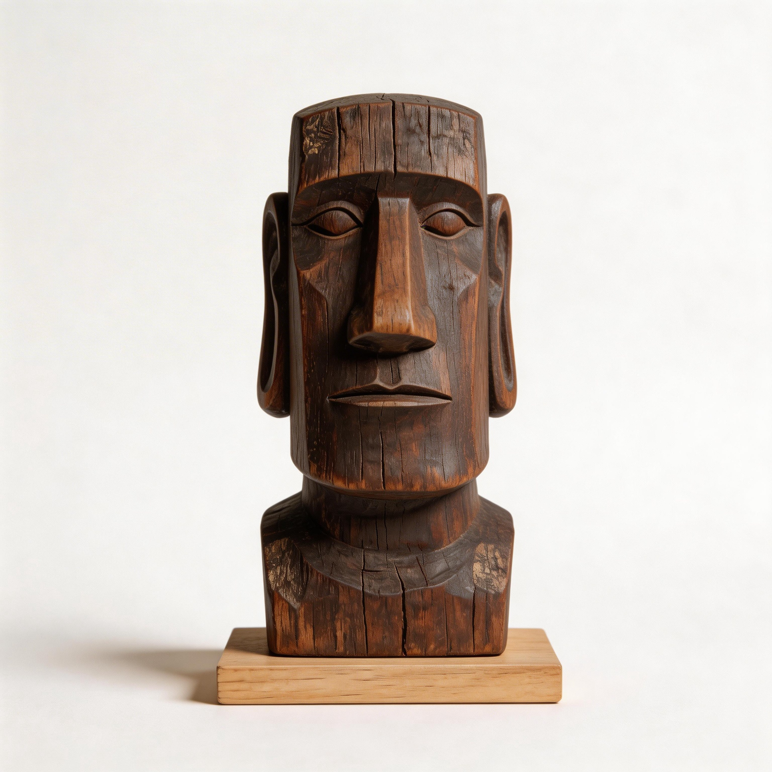 Moai  | Wood Sculpture